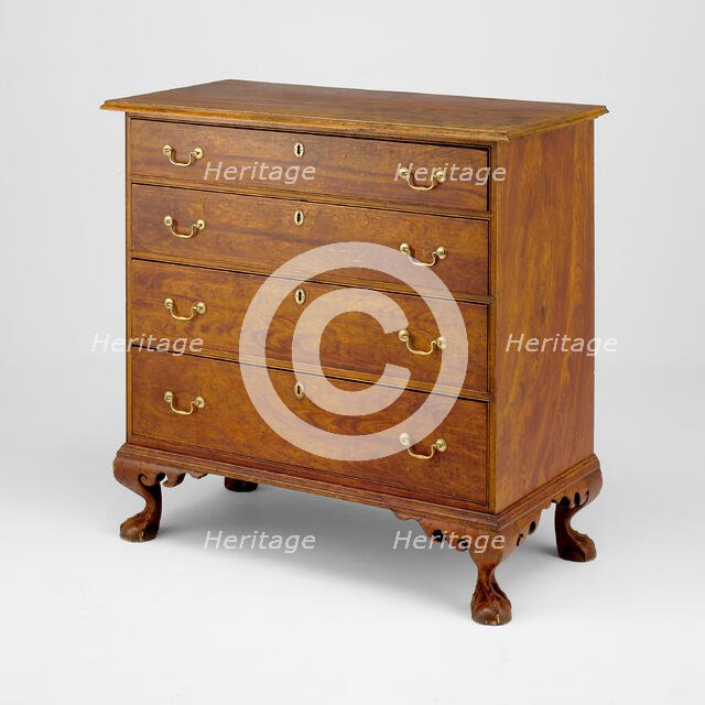 Chest of Drawers, 1780/1810. Creators: John Dunlap, Samuel Dunlap.