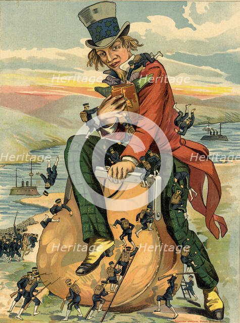 Attack on Port Money, 1904. Creator: Unknown.