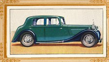 'Alvis Silver Eagle Saloon', c1936. Artist: Unknown.