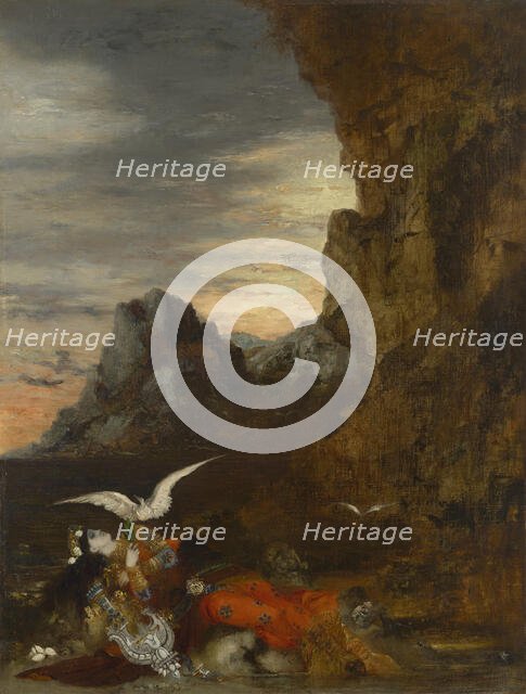 La mort de Sappho (The Death of Sappho), c1872. Creator: Moreau, Gustave (1826-1898).