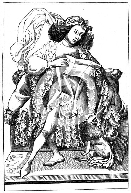 'The Knight', 1466, (1870). Artist: Unknown