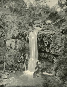 'Moorabool Falls, Victoria', 1901. Creator: Unknown.