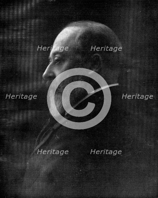 The Royal Visit To Manchester: His Majesty The King, Who Opened The New Royal Infirmary, 1909. Creator: Adolph de Meyer.