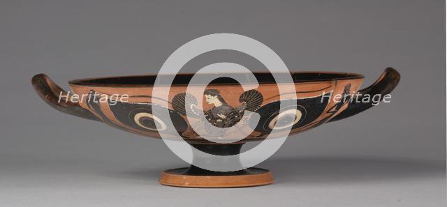 Black Figured Eye Kylix, 500s. Creator: Unknown.