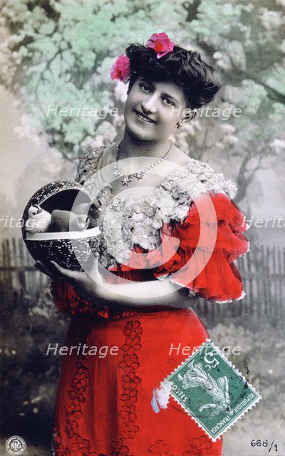 French postcard, c1900. Artist: Unknown