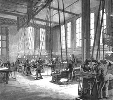 ''The Walker Engineering Laboratories at Liverpool; The Main Laboratory (Looking North-east)', 1890. Creator: Unknown.