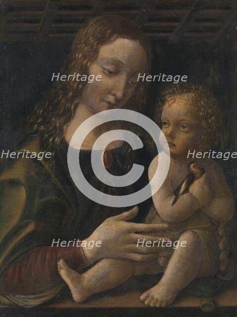 Virgin and Child, 1490-1510. Creator: Francesco Napoletano.