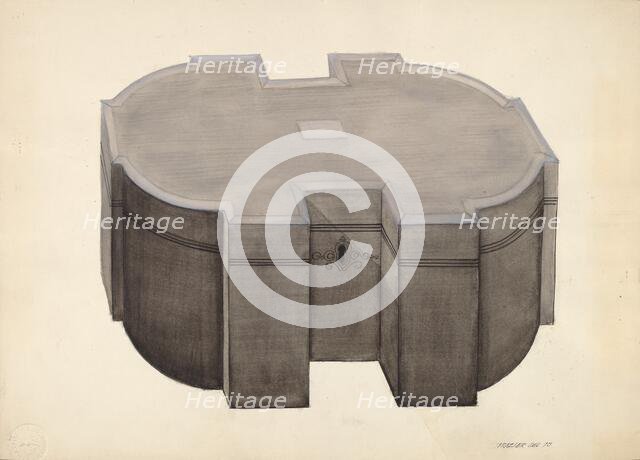 Patch Box, c. 1941. Creator: George B. Meyer.