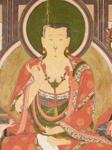 Bodhisattva Jijang (Kshitigarbha) and the Ten Kings of Hell (image 3 of 9), c1841. Creator: Anon.
