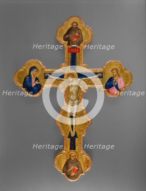 Crucifix, 1370-75. Creator: Silvestro dei Gherarducci.