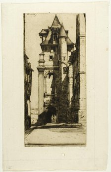 St. Aignan, Chartres, 1916. Creator: David Young Cameron.