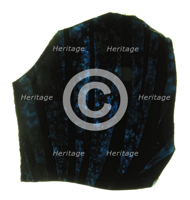 Glass Fragment, European, 14th-15th century. Creator: Unknown.