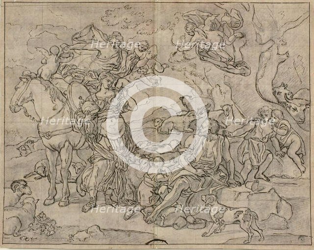 Erminia and the Shepherds, n.d. Creator: Giuseppe Nicola Nasini.