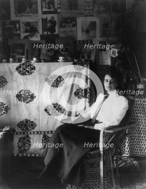 Helen (Hay) Whitney, 1875-1944, c1898. Creator: Frances Benjamin Johnston.