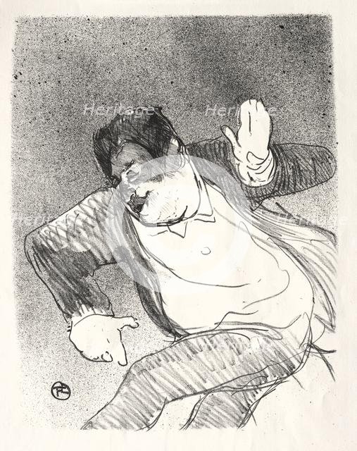 Caudieux, 1893. Creator: Henri de Toulouse-Lautrec (French, 1864-1901).