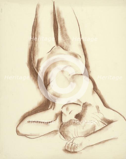 Study act IV., 1927. Creator: Mikulas Galanda.