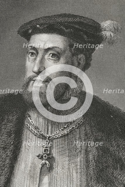 Charles V, (1500-1558), Holy Roman Emperor and Archduke of Austria (1519-1556),...., 185 Creator: Charles Geoffroy.