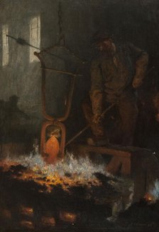 The Glassmaker, 1893. Creator: Fernand Cormon.
