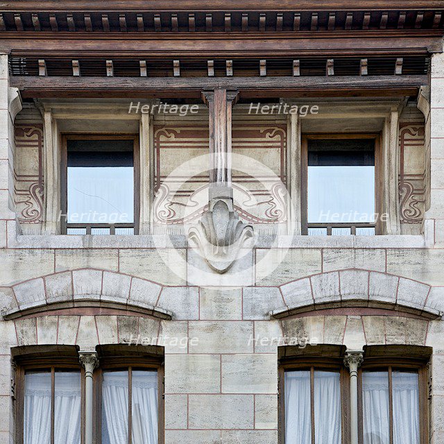 Maison Autrique, 206 Chausee de Heacht, Brussels, Belgium, (1893), c2014-2017. Artist: Alan John Ainsworth.