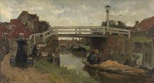 The Bridge, c.1879. Creator: Jacob Henricus Maris.