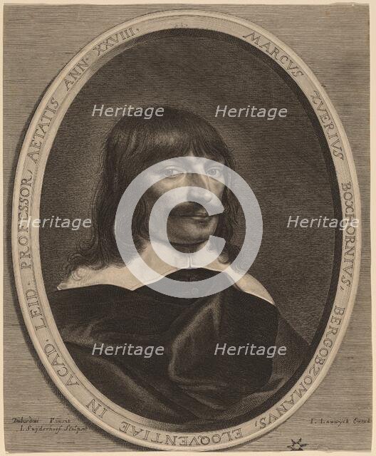 Marcus-Zuerius Boxhorn. Creator: Jonas Suyderhoef.