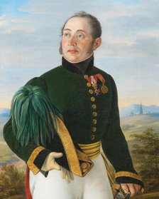 Portrait of Field Marshal Lieutenant Friedrich von Spannoghe (1782-1850), 1830. Creator: Stöhr, Philipp (1795-1856).