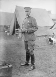 Plattsburg Reserve Officers Training Camp - U.S. Army Officer, 1916. Creator: Harris & Ewing.