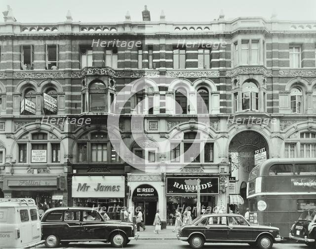 113-117 Oxford Street, London: front elevations, 1976. Creator: Unknown.