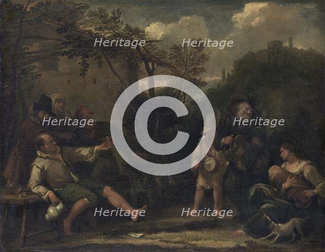 Merry Company, 1675-1702. Creator: Dirck Helmbreeker.