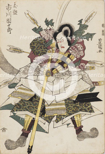 Ukiyo-e print - Ichikawa Danjuro IV, c1780-1825. Artist: Utagawa Toyokuni.
