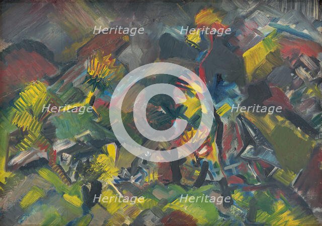 Mountain Landscape, 1940-1944. Creator: Arnold Peter Weisz-Kubincan.