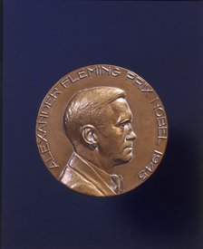 'Alexander Fleming Prix Nobel 1945'. Artist: Unknown