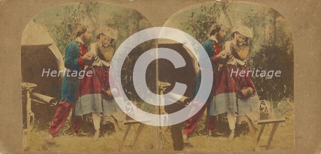 La Vivandiere, about 1865. Creator: London Stereoscopic & Photographic Co.