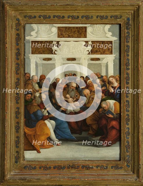 The circumcision of Christ, ca 1522. Creator: Mazzolino, Ludovico (1480-1528).