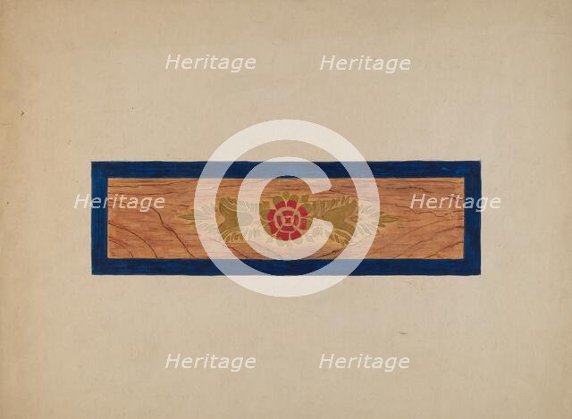 Empire Chair, c. 1940. Creator: Genevieve Sherlock.