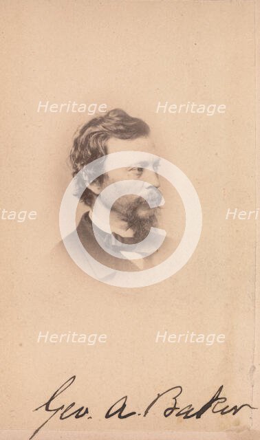George Augustus Baker, 1860s. Creator: Maurice Stadtfeld.