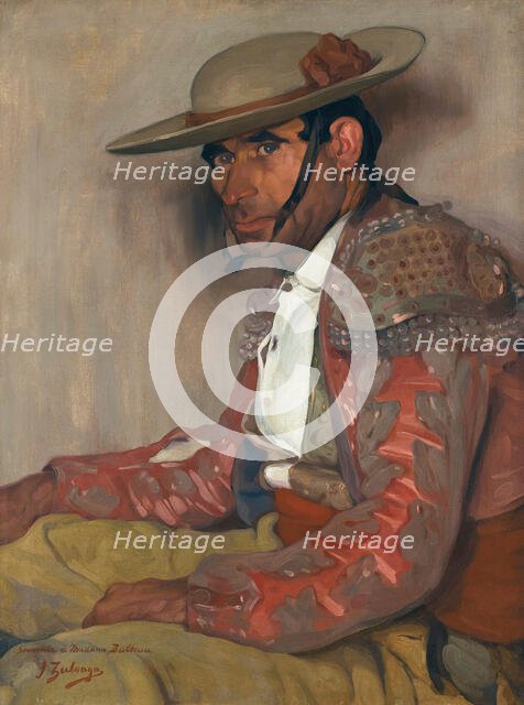 Picador "El coriano". Creator: Zuloaga y Zabaleto, Ignacio (1870-1945).