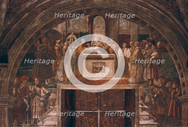 'Justification of Leo III', 1514. Artist: Raphael