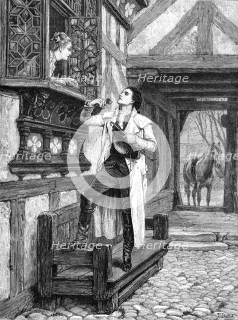 The Morn of St. Valentine, 1881. Creator: W. I. Mosses.