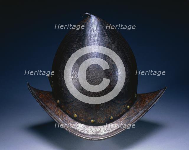 Peaked Morion, c. 1580-1590. Creator: Unknown.