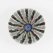 Paperweight, France, c. 1845-60. Creator: Saint-Louis Glassworks.