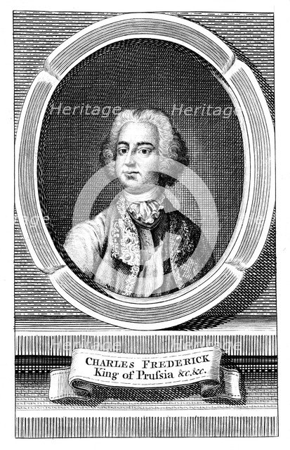 Frederick William I, King of Prussia. Artist: Unknown