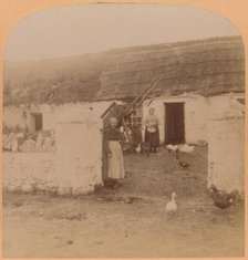 'A Characteristic Home, Ballintoy Village, County Antrim, Ireland', 1900. Creator: Underwood & Underwood.