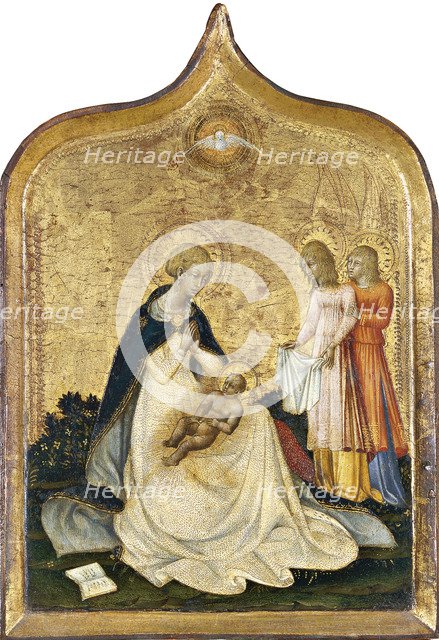 The Virgin of Humility. Artist: Giovanni di Paolo (ca 1403-1482)