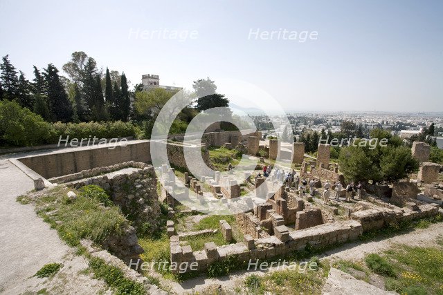 Byrsa Hill, Carthage, Tunisia. Artist: Samuel Magal