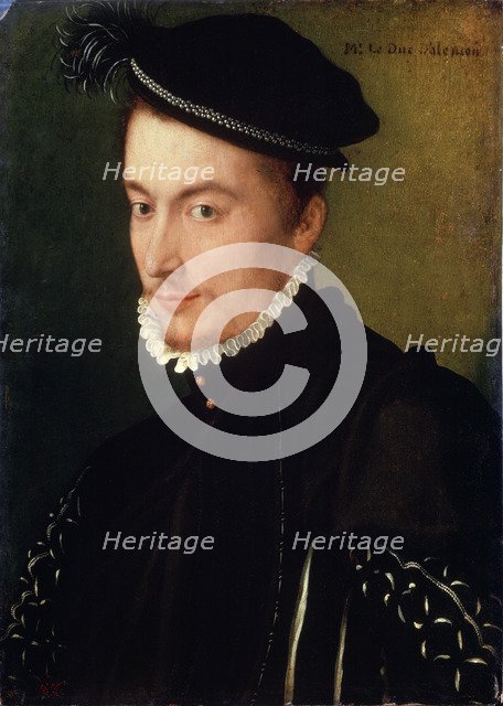 'Portrait of Francois de Valois, Duke of Alencon', late 1560s. Artist: French Master