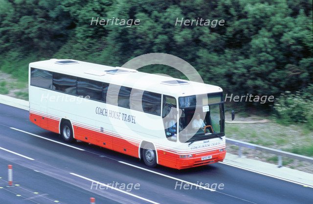 2002 Coach on M27 motorway. Artist: Unknown.