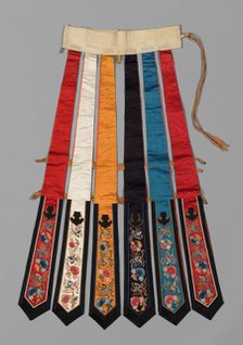 Rainbow Skirt, late 1800s. Creator: Unknown.