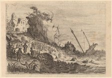 Saint Paul Shipwrecked on the Island of Malta, 1634. Creator: Willem Basse.
