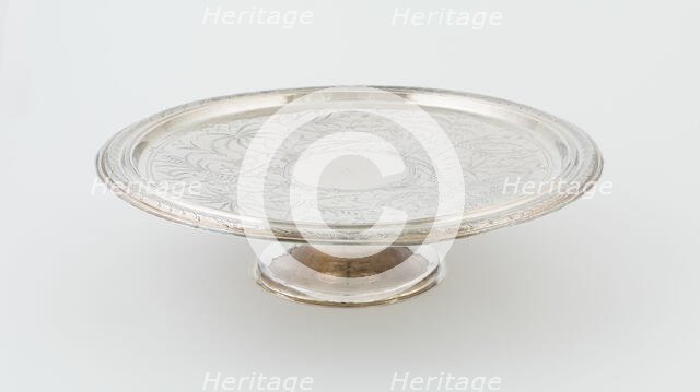 Footed Salver, England, 1683/84. Creator: John Sutton.